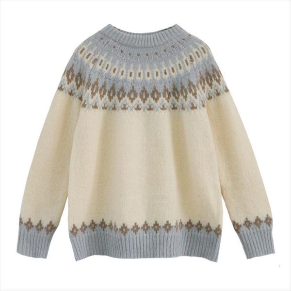harajuku winter fashion vintage womens sweater women geometric print o neck pullover long sleeve loose knitted oversize female, White;black
harajuku winter fashion vintage womens sweater women geometric print o neck pullover long sleeve loose knitted oversize female, White;black