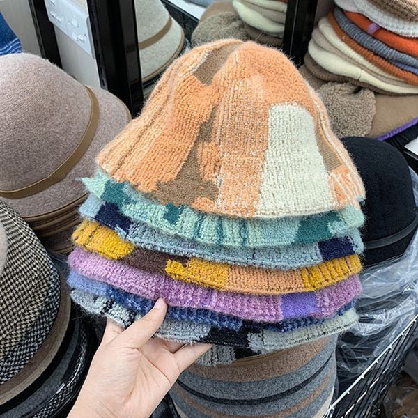 autumn winter loop yarn warm gradient rainbow lady bucket cap men women leisure hat, Blue;gray
autumn winter loop yarn warm gradient rainbow lady bucket cap men women leisure hat, Blue;gray