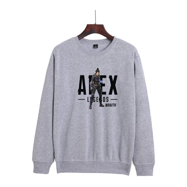 2019 new apex legends shooting game casual fashion round neck sweater for men and women, Black
2019 new apex legends shooting game casual fashion round neck sweater for men and women, Black