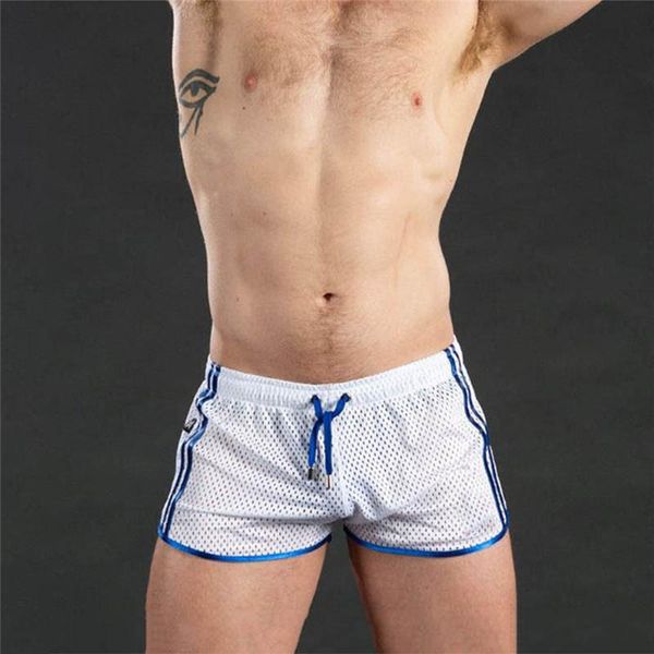 men's shorts breathable men summer solid color swim male workout fitness gym casual mesh beach trunks short pants, White;black
men's shorts breathable men summer solid color swim male workout fitness gym casual mesh beach trunks short pants, White;black