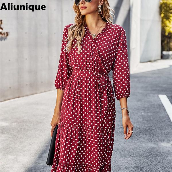 casual dresses aliunique polka dot print ruffle dress for women 2021 fashion summer beach loose lace long, Black;gray
casual dresses aliunique polka dot print ruffle dress for women 2021 fashion summer beach loose lace long, Black;gray