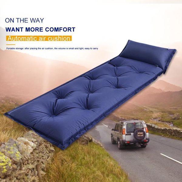 portable camping sleeping pad inflatable air mattresses moisture-proof bed cushion with pillow for car picnic outdoor pads
portable camping sleeping pad inflatable air mattresses moisture-proof bed cushion with pillow for car picnic outdoor pads