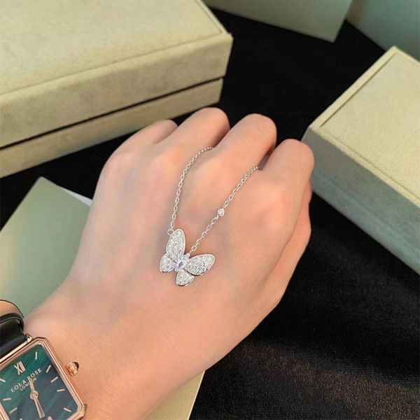 pendant necklaces luxury cubic zirconia butterfly necklace for women clavicle chain original brand pendants fashion jewelry z413, Silver
pendant necklaces luxury cubic zirconia butterfly necklace for women clavicle chain original brand pendants fashion jewelry z413, Silver