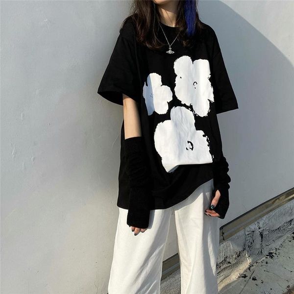 white flower patten women t-shirt tees loose casual o-neck streetwear female t shirt korean short sleeve girls pullover women's
white flower patten women t-shirt tees loose casual o-neck streetwear female t shirt korean short sleeve girls pullover women's