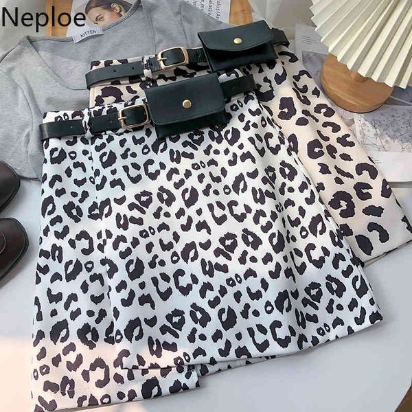 neploe summer mini skirt women korean fashion leopard print faldas bodycon high waist a-line half-length jupe with belt 210422, Black
neploe summer mini skirt women korean fashion leopard print faldas bodycon high waist a-line half-length jupe with belt 210422, Black