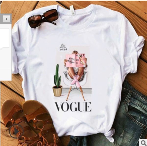 brand t shirt and polos paris fashion girl t-shirt eyelash red lip print women's short sleeve, White
brand t shirt and polos paris fashion girl t-shirt eyelash red lip print women's short sleeve, White