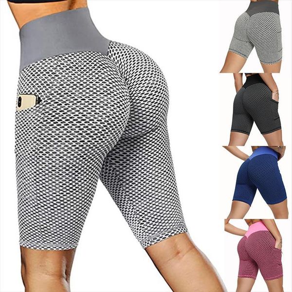 fitness pockets textured elastic women short leggings sport leggins push up high waist gym running jogging, White;black
fitness pockets textured elastic women short leggings sport leggins push up high waist gym running jogging, White;black