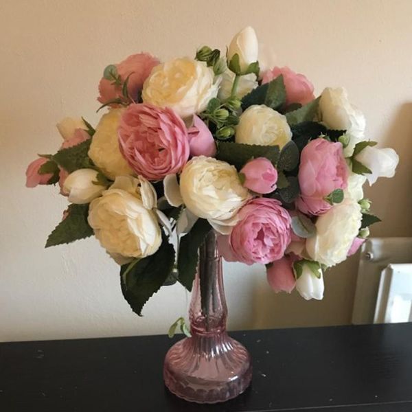 decorative flowers & wreaths artificial silk peonies bouquet 5 big heads/bouquet bud wedding home decoration fake peony rose flower
decorative flowers & wreaths artificial silk peonies bouquet 5 big heads/bouquet bud wedding home decoration fake peony rose flower