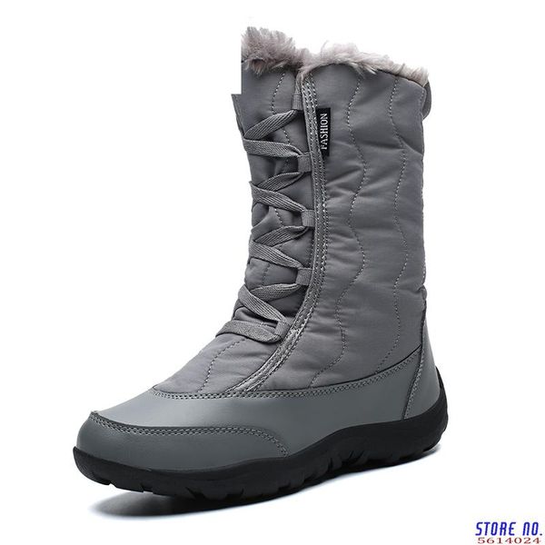 boots snow women winter warm plush booties mid-calf waterproof ladies shoes round toe platform botas mujer invierno, Black
boots snow women winter warm plush booties mid-calf waterproof ladies shoes round toe platform botas mujer invierno, Black