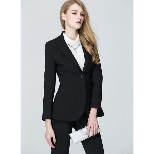 women's suits & blazers pantalones mujer spring and autumn plus size ladies business custom made women fashion office wear work profess, White;black
women's suits & blazers pantalones mujer spring and autumn plus size ladies business custom made women fashion office wear work profess, White;black