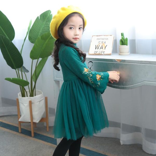 girl's dresses autumn sweaters kniting dress for girls school clothes children's mesh princess ball gown winter pullover year, Red;yellow
girl's dresses autumn sweaters kniting dress for girls school clothes children's mesh princess ball gown winter pullover year, Red;yellow