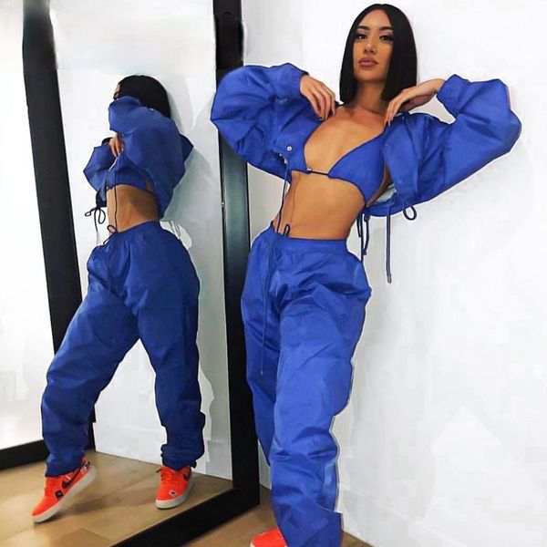 piece set women's tracksuit windbreaker solid sport bra+sports winter jacket+loose trousers streetwear sports matching sets t-shirt, White
piece set women's tracksuit windbreaker solid sport bra+sports winter jacket+loose trousers streetwear sports matching sets t-shirt, White