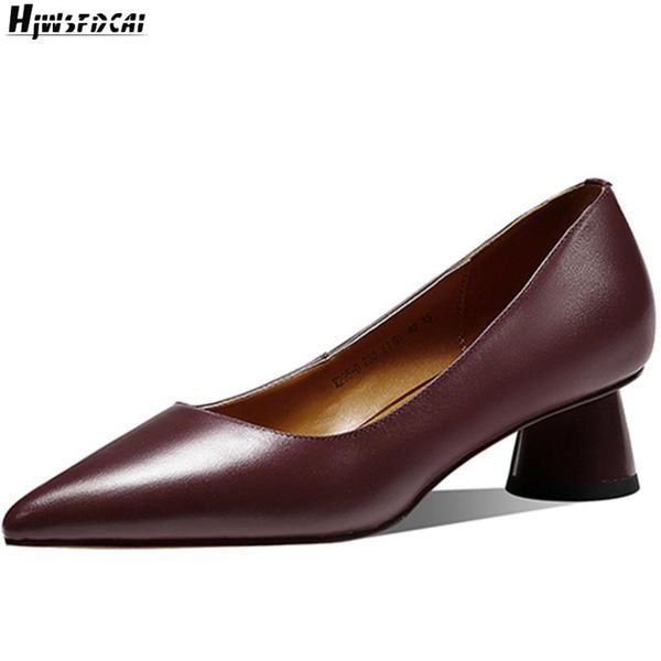 hjwsfdcai weird heel woman high shoes real leather round toe slip on ladies elegant girl classic female footwear 2021 dress, Black
hjwsfdcai weird heel woman high shoes real leather round toe slip on ladies elegant girl classic female footwear 2021 dress, Black