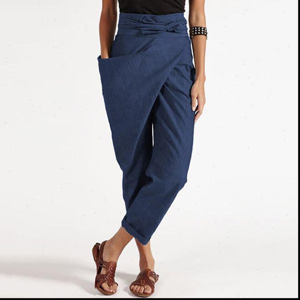 high elastic waist pleated women capri spliced temperament trousers loose fit fashion tide spring summer solid, Black;white
high elastic waist pleated women capri spliced temperament trousers loose fit fashion tide spring summer solid, Black;white