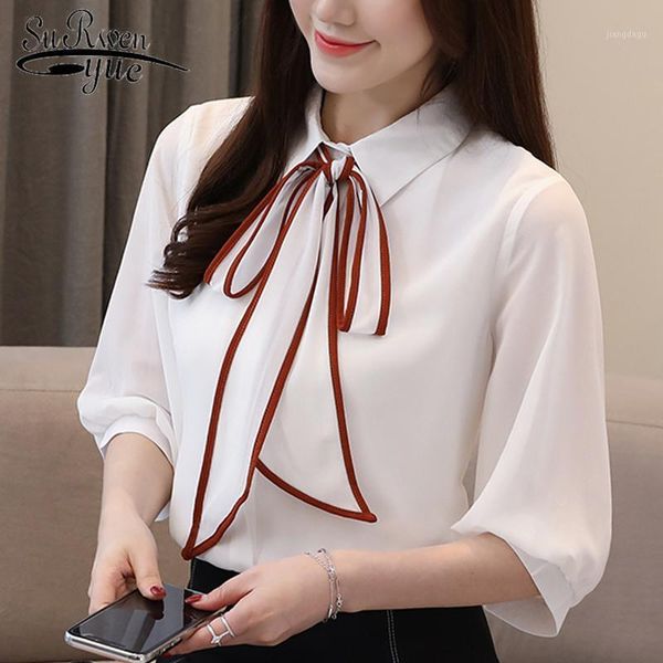 women and blouse 2021 summer chiffon shirt lantern sleeve shirts turn down collar office white 2979 50 women's blouses &
women and blouse 2021 summer chiffon shirt lantern sleeve shirts turn down collar office white 2979 50 women's blouses &