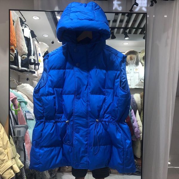 women's vests korean fashion hooded vest women loose drawstring collect waist solid color coat woman jacket chalecos para mujer, Black;white
women's vests korean fashion hooded vest women loose drawstring collect waist solid color coat woman jacket chalecos para mujer, Black;white