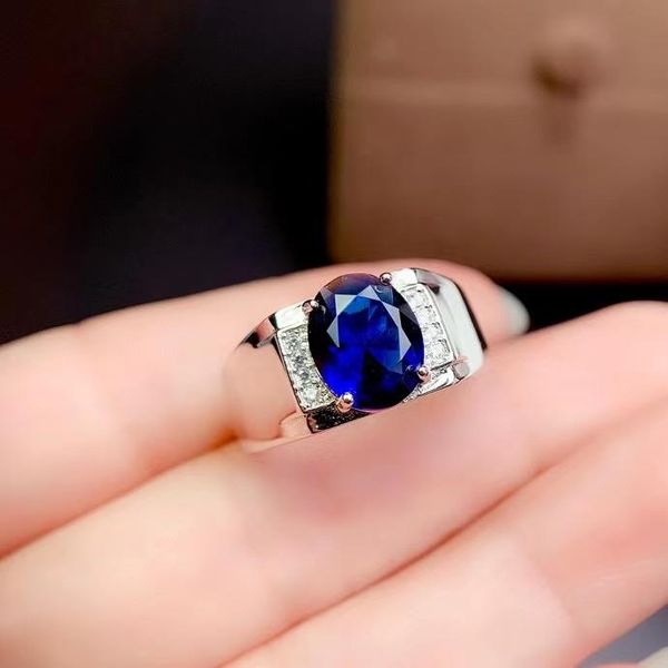 muscular man ring royal blue sapphire gemstone for men natural gem good cut 925 sterling silver birthday gift size 8x10mm cluster rings, Golden;silver
muscular man ring royal blue sapphire gemstone for men natural gem good cut 925 sterling silver birthday gift size 8x10mm cluster rings, Golden;silver