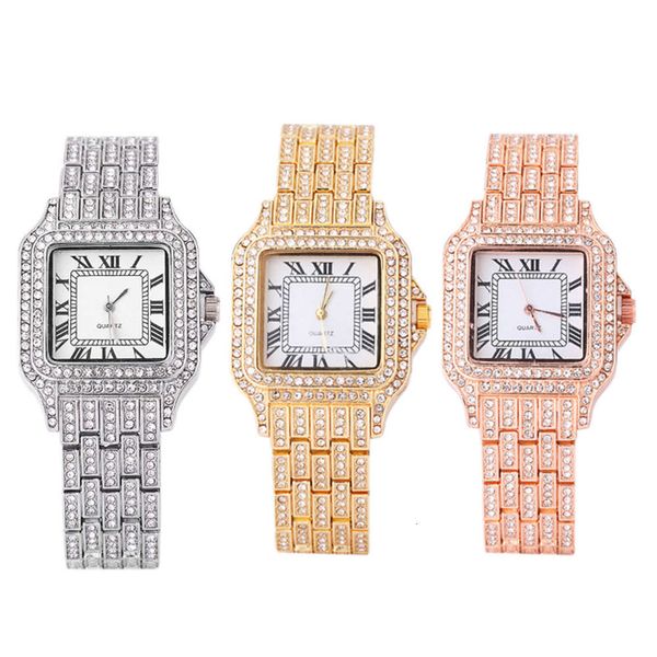watch diamond inlaid steel band fashion shuiying personality square roman numeral face, Slivery;brown
watch diamond inlaid steel band fashion shuiying personality square roman numeral face, Slivery;brown