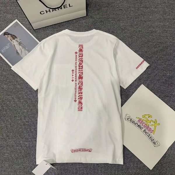 chao brand ch crosin short sleeve sanskrit loose cotton t-shirt lovers' wear men's and women's same round neck half sleeve t-, White;black
chao brand ch crosin short sleeve sanskrit loose cotton t-shirt lovers' wear men's and women's same round neck half sleeve t-, White;black