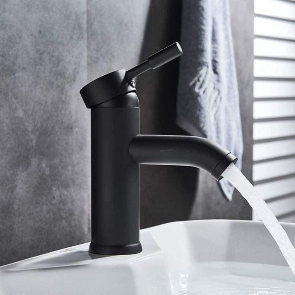 black faucet stainless steel paint bathroom basin faucets blacked cold mixer tap single hole sink
black faucet stainless steel paint bathroom basin faucets blacked cold mixer tap single hole sink