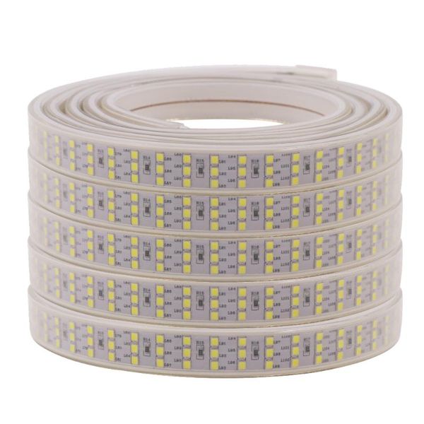 strips 220v 110v led strip three row 264 276leds/m smd 2835 flexible ribbon light lamp waterproof for outdoor decoration
strips 220v 110v led strip three row 264 276leds/m smd 2835 flexible ribbon light lamp waterproof for outdoor decoration