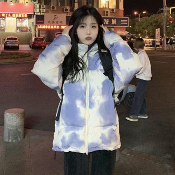women's down & parkas herstory women short style ins chic tie dye oversize coat winter clothing all-match loose outwear female warm thi, Black
women's down & parkas herstory women short style ins chic tie dye oversize coat winter clothing all-match loose outwear female warm thi, Black