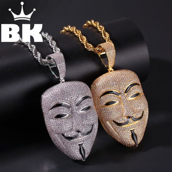 pendant necklaces the bling king custom v-character murder team mask necklace hip hop full iced out cubic zirconia gold sliver cz stone, Silver
pendant necklaces the bling king custom v-character murder team mask necklace hip hop full iced out cubic zirconia gold sliver cz stone, Silver