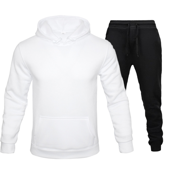 men's hoodies & sweatshirts spring and autumn hoodie suit sportswear pullover + sports pants jogging 3xl men', Black
men's hoodies & sweatshirts spring and autumn hoodie suit sportswear pullover + sports pants jogging 3xl men', Black