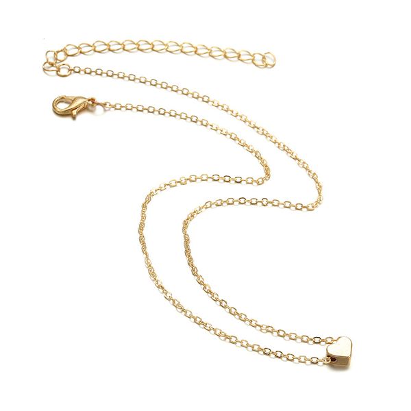 fashion minimalist smooth heart shaped pendant necklaces gold silver color cute charm necklace for women
fashion minimalist smooth heart shaped pendant necklaces gold silver color cute charm necklace for women