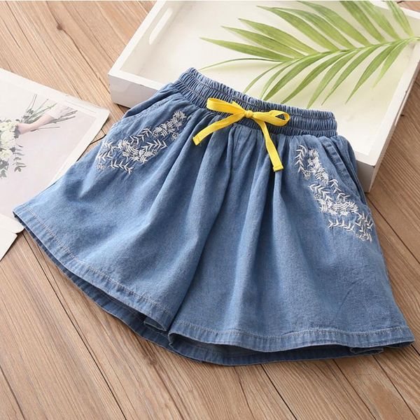 summer design 3 4 5 6 8 10 11 12 years baby embroidery flower cotton loose wide leg denim blue shorts for kids girls, Black
summer design 3 4 5 6 8 10 11 12 years baby embroidery flower cotton loose wide leg denim blue shorts for kids girls, Black