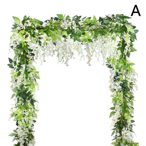 decorative flowers & wreaths 1pcs wisteria vine fake simulation wedding decoration gate arch plastic artificial flower wrapped ceiling
decorative flowers & wreaths 1pcs wisteria vine fake simulation wedding decoration gate arch plastic artificial flower wrapped ceiling