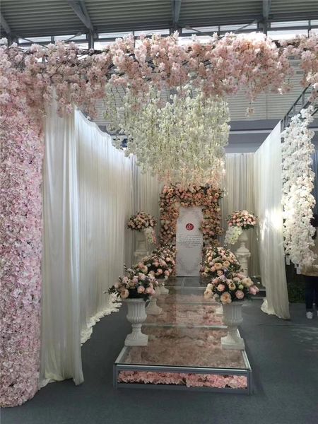 230cm silk sakura cherry blossom vine lvy wedding arch decoration layout home party rattan wall hanging garland wreath slingers decorative f
230cm silk sakura cherry blossom vine lvy wedding arch decoration layout home party rattan wall hanging garland wreath slingers decorative f