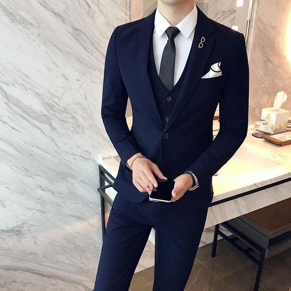 men's suits & blazers 2021 mens british style business high-end custom line printing slim 3 sets (coat + vest pants) 4xl, White;black
men's suits & blazers 2021 mens british style business high-end custom line printing slim 3 sets (coat + vest pants) 4xl, White;black