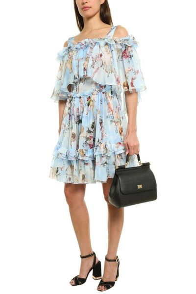 beach runway cloak ruffles party summer blue chiffon printing flowers spaghetti strap cape backless women es, Black;gray
beach runway cloak ruffles party summer blue chiffon printing flowers spaghetti strap cape backless women es, Black;gray