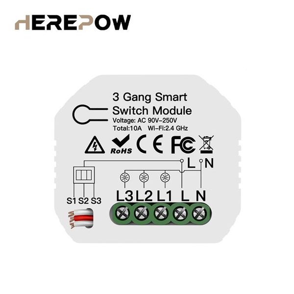 smart home control herepow 3-way switch control, diy breaker module life, tuya app operates remotely with alexa google home, sma
smart home control herepow 3-way switch control, diy breaker module life, tuya app operates remotely with alexa google home, sma