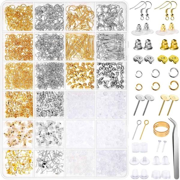 other 2350pcs earring making supplies kit with hooks findings, backs posts, jump rings for jewelry
other 2350pcs earring making supplies kit with hooks findings, backs posts, jump rings for jewelry