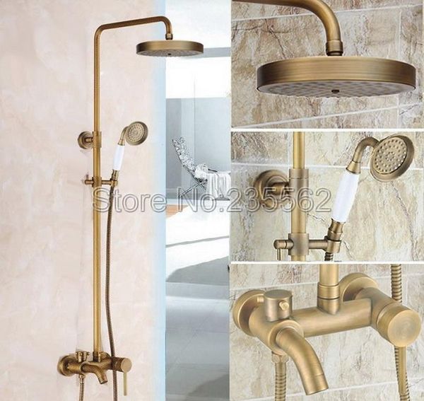 antique brass rain bathroom shower faucet set hand tub mixer tap wall mounted single handle faucets lrs187 sets
antique brass rain bathroom shower faucet set hand tub mixer tap wall mounted single handle faucets lrs187 sets