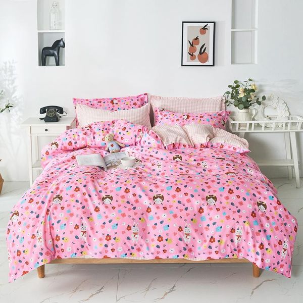 bedding sets 3/4pcs set full single size pink style cartoon little girl design soft aloe cotton bedroom comfort oceania
bedding sets 3/4pcs set full single size pink style cartoon little girl design soft aloe cotton bedroom comfort oceania