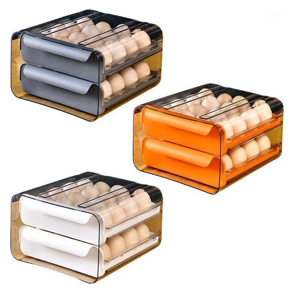storage bottles & jars 28gf double-layer 32 grid refrigerator egg holder box savers space tray container rack organizer household
storage bottles & jars 28gf double-layer 32 grid refrigerator egg holder box savers space tray container rack organizer household