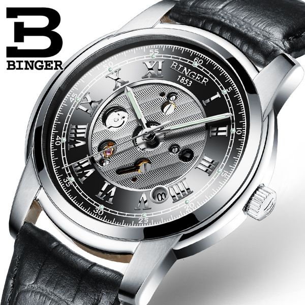 gentlemen watches waterproof switzerland men automatic mechanical binger luxury brand male skeleton clock b1159g, Slivery;brown
gentlemen watches waterproof switzerland men automatic mechanical binger luxury brand male skeleton clock b1159g, Slivery;brown