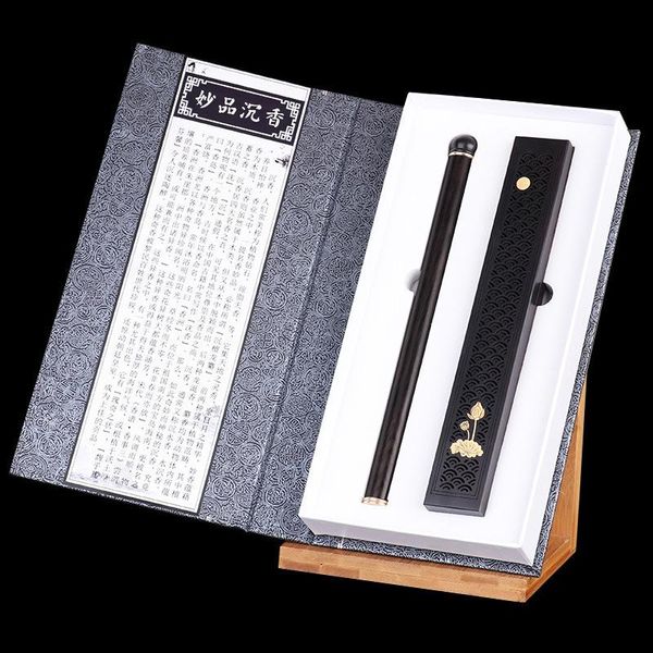 fragrance lamps f black ebony line incense burner with gift box set sandalwood holder wood home decor buddhist supplies
fragrance lamps f black ebony line incense burner with gift box set sandalwood holder wood home decor buddhist supplies
