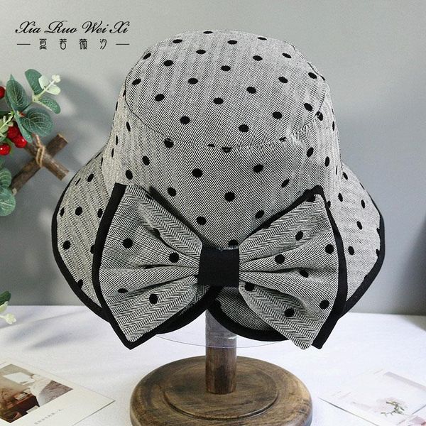 wide brim hats korean fashion polka dot split fisherman for women female early autumn style basin hat warm casual bucket cape, Blue;gray
wide brim hats korean fashion polka dot split fisherman for women female early autumn style basin hat warm casual bucket cape, Blue;gray