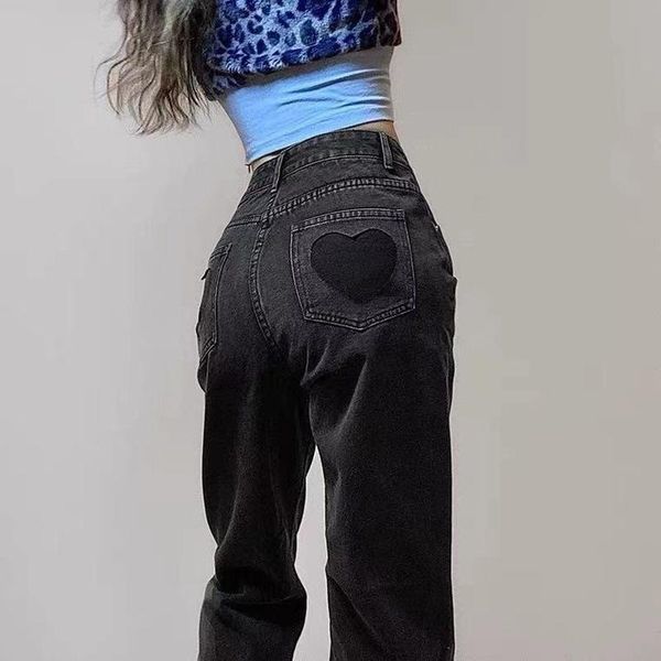 women's jeans gradient black female high waist was thin wild 2021 loose wide-legged straight fashion design girl ins trend, Blue
women's jeans gradient black female high waist was thin wild 2021 loose wide-legged straight fashion design girl ins trend, Blue