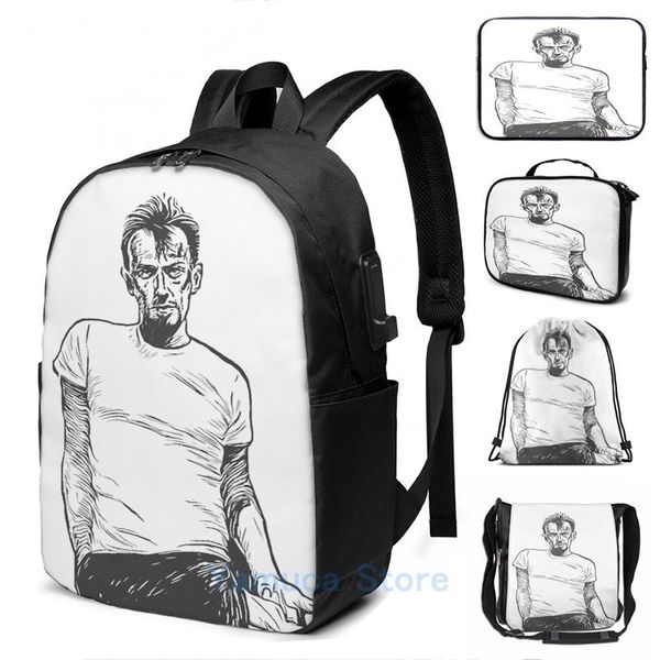 backpack funny graphic print bagwell usb charge men school bags women bag travel laptop
backpack funny graphic print bagwell usb charge men school bags women bag travel laptop
