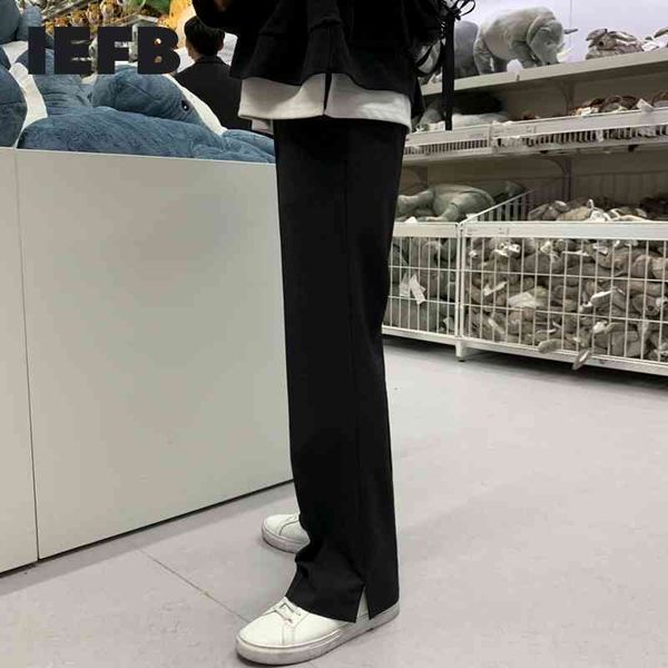 iefb ship in march causal split bottoms black trousers men's loose korean fashion wide leg straight suit pants for male 9y5985 210524
iefb ship in march causal split bottoms black trousers men's loose korean fashion wide leg straight suit pants for male 9y5985 210524