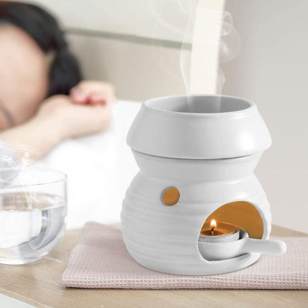 candle holders ceramic candlestick, mini portable incense holder stand with handle for home coffee shop, white 10 cm*11 cm*7.5cm
candle holders ceramic candlestick, mini portable incense holder stand with handle for home coffee shop, white 10 cm*11 cm*7.5cm