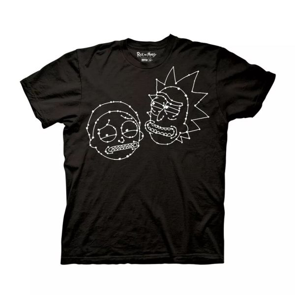rick and morty constellations t-shirt brand new sub pop excellent quality, White;black
rick and morty constellations t-shirt brand new sub pop excellent quality, White;black