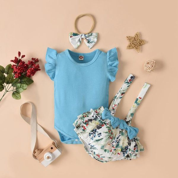 clothing sets lovely born baby clothes set 3pcs girls infant solid romper jumpsuit suspender shorts outfits summer floral, White
clothing sets lovely born baby clothes set 3pcs girls infant solid romper jumpsuit suspender shorts outfits summer floral, White