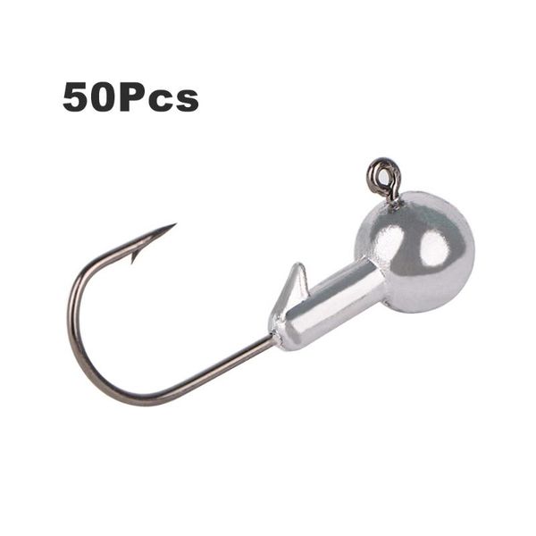 50pcs fishhooks lead fishing hooks round jig hook 1/2/3/3.5/4/5/7/10/14g for soft lure accessories
50pcs fishhooks lead fishing hooks round jig hook 1/2/3/3.5/4/5/7/10/14g for soft lure accessories