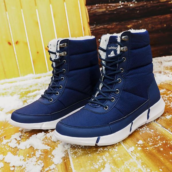 boots winter fashion snow big size 36-48 men waterproof hiking chaussure homme light zapatos de mujer warm ankle shoes, Black
boots winter fashion snow big size 36-48 men waterproof hiking chaussure homme light zapatos de mujer warm ankle shoes, Black